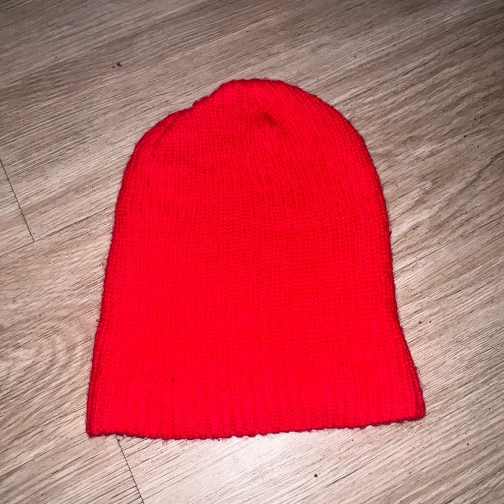 NWOT Red Beanie